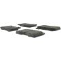 CENTRIC PARTS 300.10010 Centric Premium Semi-Metallic Brake Pads with Shims