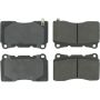 CENTRIC PARTS 300.10010 Centric Premium Semi-Metallic Brake Pads with Shims