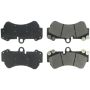 CENTRIC PARTS 300.10070 Centric Premium Semi-Metallic Brake Pads with Shims and Hardware