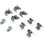 CENTRIC PARTS 300.10090 Centric Premium Semi-Metallic Brake Pads with Shims and Hardware
