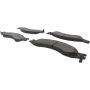 CENTRIC PARTS 300.10100 Centric Premium Semi-Metallic Brake Pads with Shims and Hardware