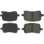 CENTRIC PARTS 300.10280 Centric Premium Semi-Metallic Brake Pads with Shims and Hardware