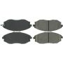 CENTRIC PARTS 300.10310 Centric Premium Semi-Metallic Brake Pads with Shims and Hardware