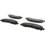 CENTRIC PARTS 300.10390 Centric Premium Semi-Metallic Brake Pads with Shims and Hardware