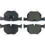 CENTRIC PARTS 300.10420 Centric Premium Semi-Metallic Brake Pads with Shims and Hardware