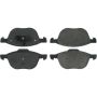 CENTRIC PARTS 300.10440 Centric Premium Semi-Metallic Brake Pads with Shims and Hardware
