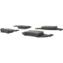 CENTRIC PARTS 300.10460 Centric Premium Semi-Metallic Brake Pads with Shims and Hardware