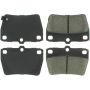 CENTRIC PARTS 300.10510 Centric Premium Semi-Metallic Brake Pads with Shims and Hardware