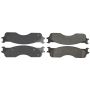 CENTRIC PARTS 300.10540 Centric Premium Semi-Metallic Brake Pads with Shims and Hardware