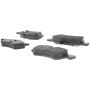 CENTRIC PARTS 300.10600 Centric Premium Semi-Metallic Brake Pads with Shims and Hardware