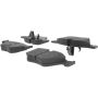 CENTRIC PARTS 300.10610 Centric Premium Semi-Metallic Brake Pads with Shims and Hardware