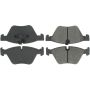 CENTRIC PARTS 300.10610 Centric Premium Semi-Metallic Brake Pads with Shims and Hardware