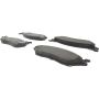CENTRIC PARTS 300.10660 Centric Premium Semi-Metallic Brake Pads with Shims and Hardware