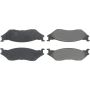 CENTRIC PARTS 300.10660 Centric Premium Semi-Metallic Brake Pads with Shims and Hardware