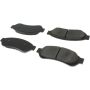CENTRIC PARTS 300.10670 Centric Premium Semi-Metallic Brake Pads with Shims and Hardware