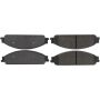 CENTRIC PARTS 300.10700 Centric Premium Semi-Metallic Brake Pads with Shims and Hardware