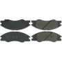 CENTRIC PARTS 300.10740 Centric Premium Semi-Metallic Brake Pads with Shims and Hardware