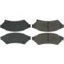 CENTRIC PARTS 300.10750 Centric Premium Semi-Metallic Brake Pads with Shims and Hardware