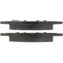 CENTRIC PARTS 300.10760 Centric Premium Semi-Metallic Brake Pads with Shims and Hardware