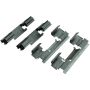 CENTRIC PARTS 300.10800 Centric Premium Semi-Metallic Brake Pads with Shims and Hardware