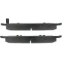 CENTRIC PARTS 300.10800 Centric Premium Semi-Metallic Brake Pads with Shims and Hardware