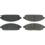 CENTRIC PARTS 300.10800 Centric Premium Semi-Metallic Brake Pads with Shims and Hardware