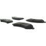 CENTRIC PARTS 300.10840 Centric Premium Semi-Metallic Brake Pads with Shims and Hardware