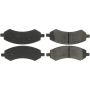 CENTRIC PARTS 300.10840 Centric Premium Semi-Metallic Brake Pads with Shims and Hardware