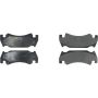CENTRIC PARTS 300.10850 Centric Premium Semi-Metallic Brake Pads with Shims and Hardware