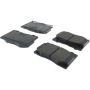 CENTRIC PARTS 300.10910 Centric Premium Semi-Metallic Brake Pads with Shims and Hardware