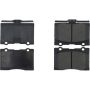 CENTRIC PARTS 300.10910 Centric Premium Semi-Metallic Brake Pads with Shims and Hardware