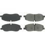 CENTRIC PARTS 300.10980 Centric Premium Semi-Metallic Brake Pads with Shims and Hardware