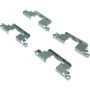 CENTRIC PARTS 300.11000 Centric Premium Semi-Metallic Brake Pads with Shims and Hardware