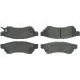 CENTRIC PARTS 300.11000 Centric Premium Semi-Metallic Brake Pads with Shims and Hardware