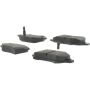 CENTRIC PARTS 300.11010 Centric Premium Semi-Metallic Brake Pads with Shims and Hardware