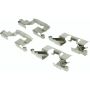 CENTRIC PARTS 300.11010 Centric Premium Semi-Metallic Brake Pads with Shims and Hardware