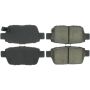 CENTRIC PARTS 300.11030 Centric Premium Semi-Metallic Brake Pads with Shims and Hardware