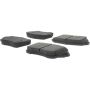 CENTRIC PARTS 300.11050 Centric Premium Semi-Metallic Brake Pads with Shims and Hardware