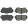 CENTRIC PARTS 300.11050 Centric Premium Semi-Metallic Brake Pads with Shims and Hardware