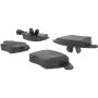 CENTRIC PARTS 300.11070 Centric Premium Semi-Metallic Brake Pads with Shims and Hardware