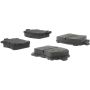 CENTRIC PARTS 300.11080 Centric Premium Semi-Metallic Brake Pads with Shims and Hardware