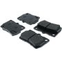 CENTRIC PARTS 300.11130 Centric Premium Semi-Metallic Brake Pads with Shims and Hardware