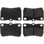 CENTRIC PARTS 300.11130 Centric Premium Semi-Metallic Brake Pads with Shims and Hardware