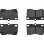 CENTRIC PARTS 300.11131 Centric Premium Semi-Metallic Brake Pads with Shims and Hardware