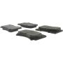 CENTRIC PARTS 300.11190 Centric Premium Semi-Metallic Brake Pads with Shims and Hardware
