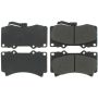 CENTRIC PARTS 300.11190 Centric Premium Semi-Metallic Brake Pads with Shims and Hardware