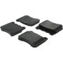 CENTRIC PARTS 300.11210 Centric Premium Semi-Metallic Brake Pads with Shims and Hardware