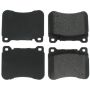 CENTRIC PARTS 300.11210 Centric Premium Semi-Metallic Brake Pads with Shims and Hardware