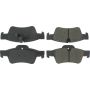 CENTRIC PARTS 300.11220 Centric Premium Semi-Metallic Brake Pads with Shims and Hardware