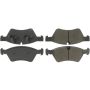 CENTRIC PARTS 300.11230 Centric Premium Semi-Metallic Brake Pads with Shims and Hardware